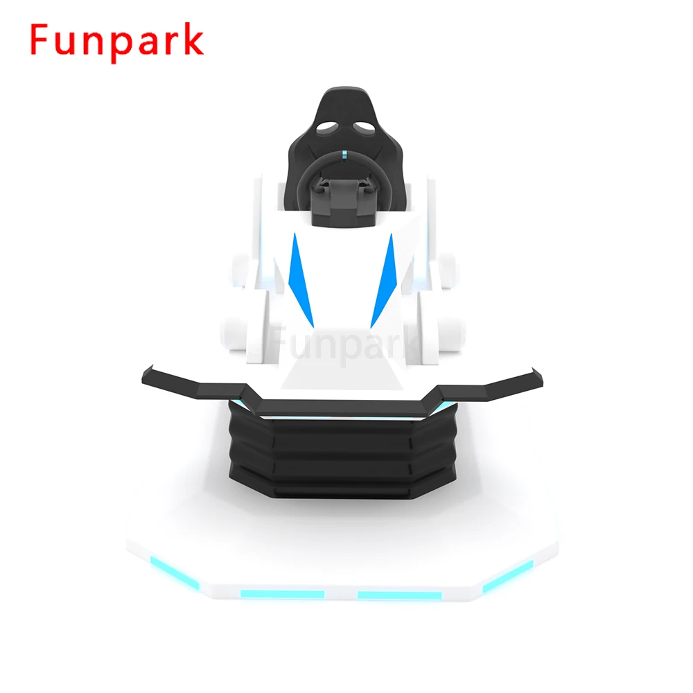 Funpark 9D Racing VR Entertainment for Kids Exciting Amusement Park Product Featuring Race Car & Motorcycle VR Motorcycle