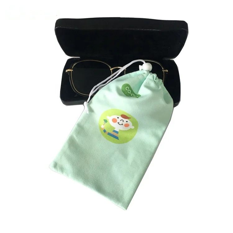 microfiber suede drawstring jewelry pouch