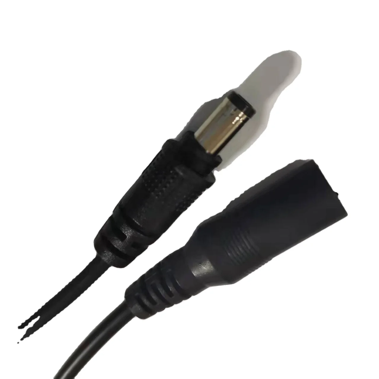customized popular rg59  hifi coaxial cable with power dc power cable plug 5.5