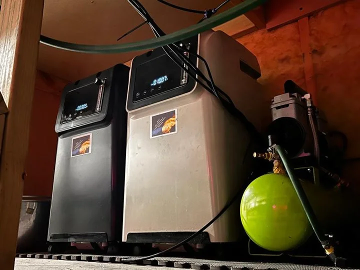 HACENOR Manufacturer Glass Bottle Blowing Machine Glass Art Molding Machine Oxygen Concentrator For Sale