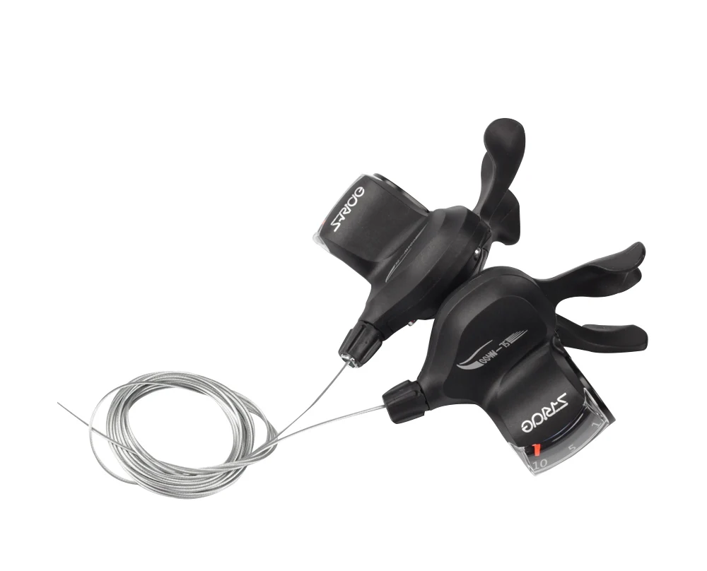 
S-Ride Mountain Bike Shifters 3 x 10 Speed Cycling MTB Shifter Levers Bicycle Derailleur With Cable 
