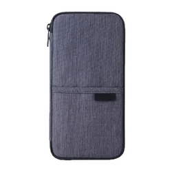 Fashion Design Travel Card Holder High Quality Polyester RFID Passport Holder Passport Cover