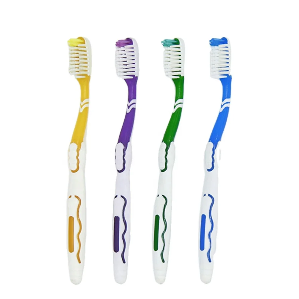 wholesale factory directly portable travel tooth brush private label sample free adult toothbrush with gum health