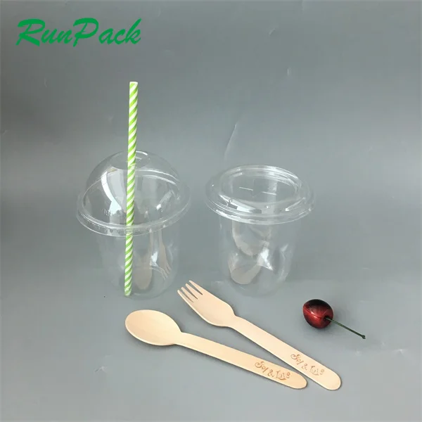 Оптовая продажа одноразовые пластиковые чашки для десертов Заводские Пластиковые прозрачные на вынос размером под заказ из пп и ПЭТ 8/9/10/12/16/24 унций