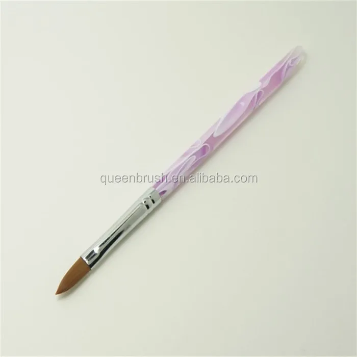 
Pink Handle Manicure Painting Brush Set Drawing Pen Nail Brush 
