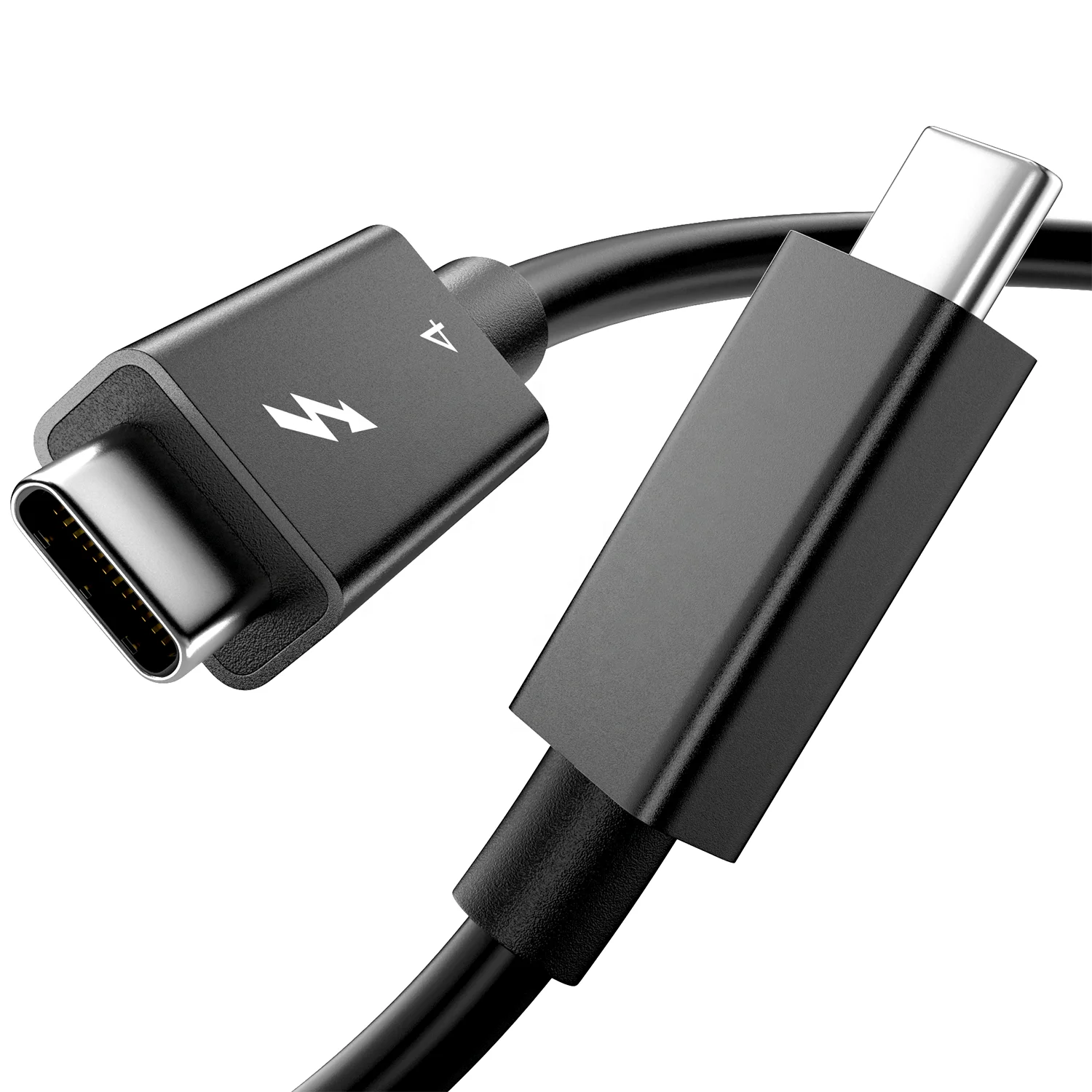 ULT-unite 0.3m - 2m 40Gbps Thunderbolt Cable Compatible USB4 Thunderbolt 3 Supports 8K Display 100W Charging Thunderbolt 4 Cable