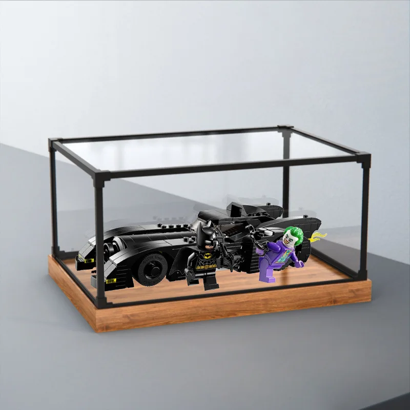 Acrylic Display Case Box Clear Dustproof Protection Showcase for Collectibles Display