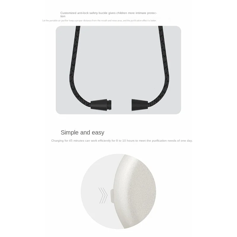 Travel Personal Purifier Kids smart Mini Fresh Wearable Neck Device Generator Ionizer Sanitizer Filter necklace air purifiers