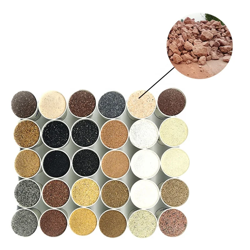 Colorful white sand, painting grade color sand, colored sand for sale