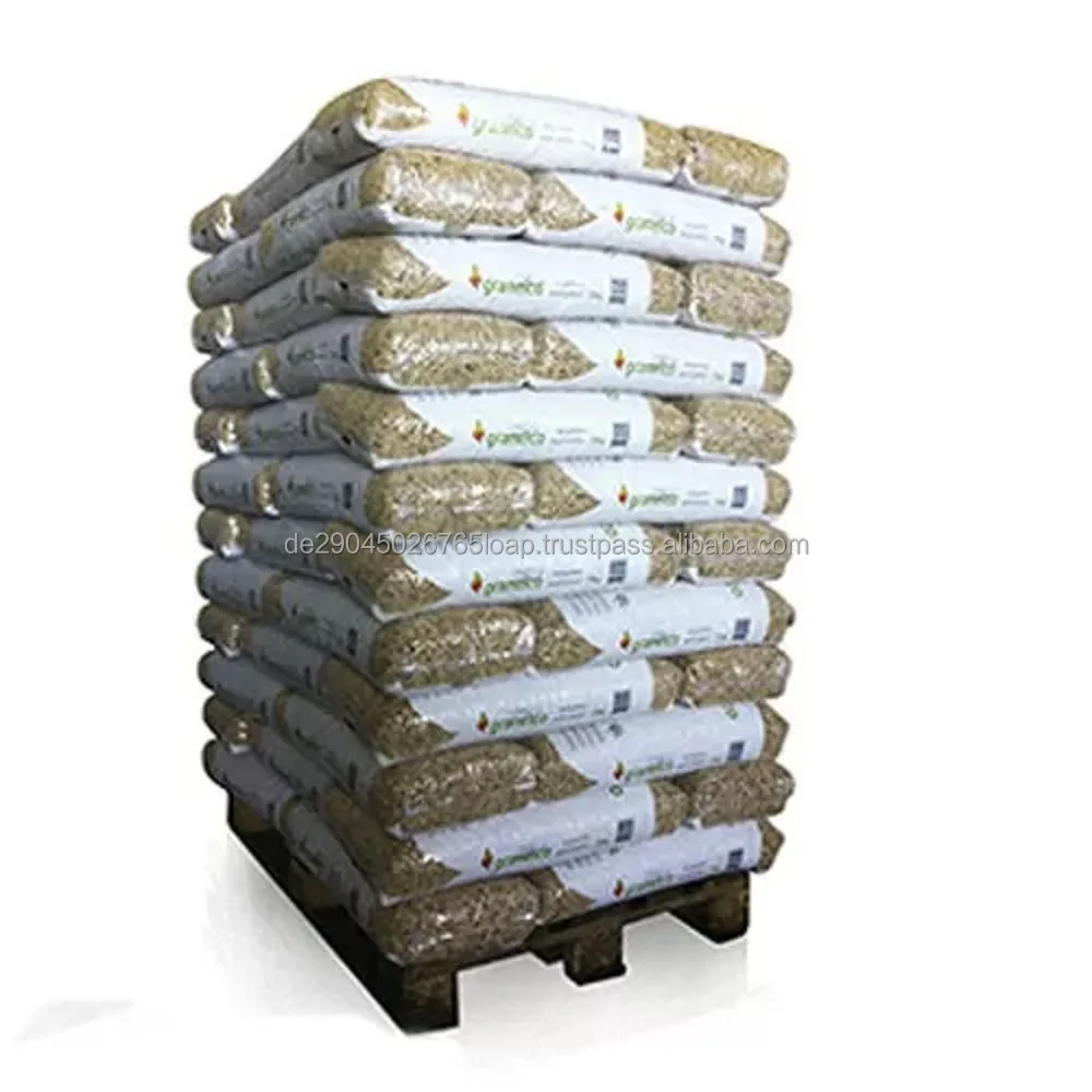 Energy Chemicals Wood Pellets Premium quality Wood pellets 70 x 15kg 6mm full pallet 1050 kg