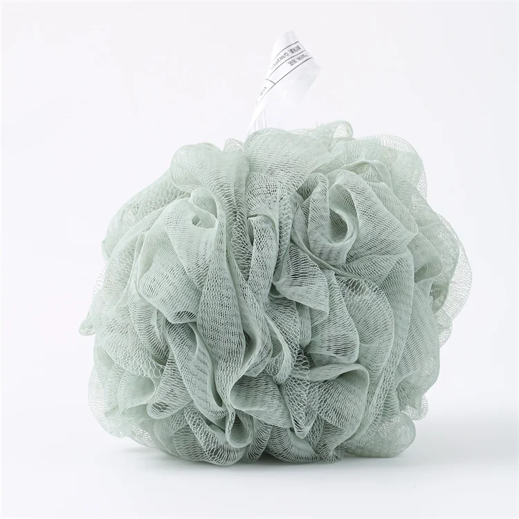 Hot Selling Bath Sponge Loofah Bath Shower Sponge White Loofah Ball Soft Body Scrubber Bathing Flowers Luffa Body Exfoliation