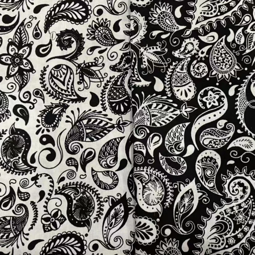 Wholesale Factory Customized Flower Designs 100% Cotton Poplin Printed Fabric (TLD-0017)