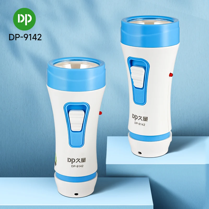 Mini LED Flashlight Torch Light Multifunctional Widely Used Plastic Rechargeable LED Torch