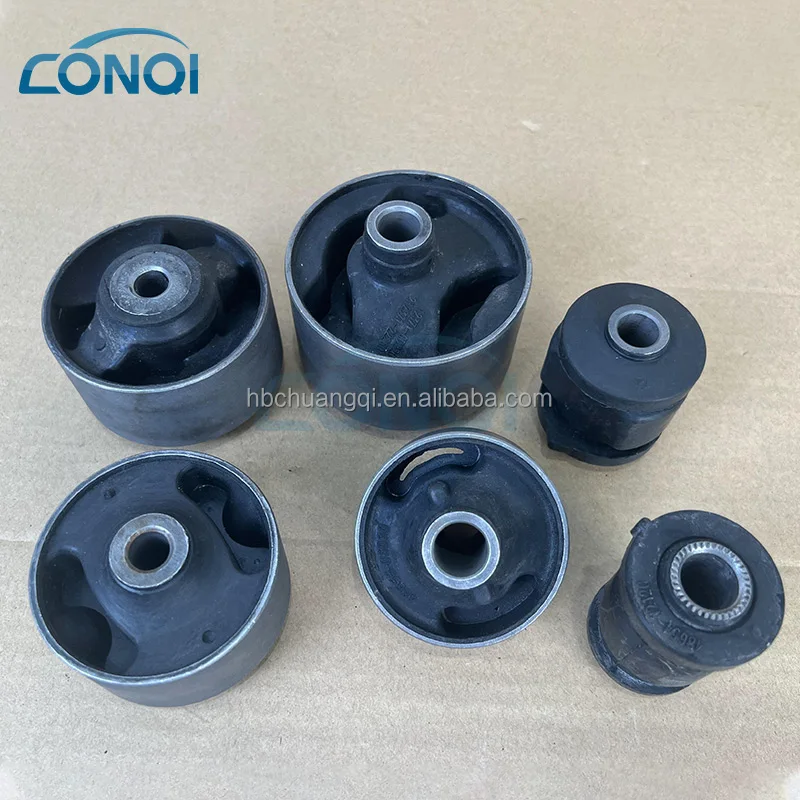 Auto Part Engine Mount Rubber Bushing Truck Suspension Bushing Kit For Honda Crv 2008