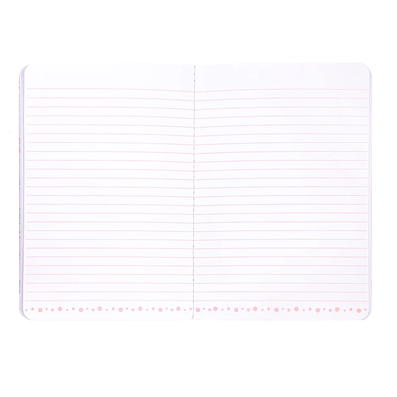 School Supplies Cute Stationary Kawaii Notebook Stitch Soft Cover Lined Diary Dotted Notebook Paper Customizable For Student