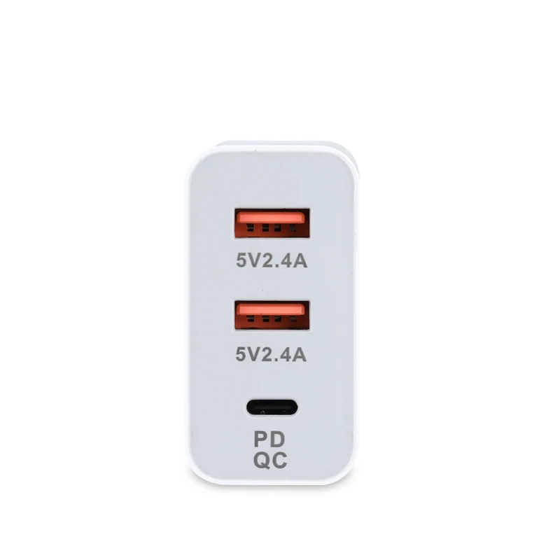  Лидер продаж 2020 адаптер питания со штекером Usb Type-C 42 Вт 3 порта Pd42w