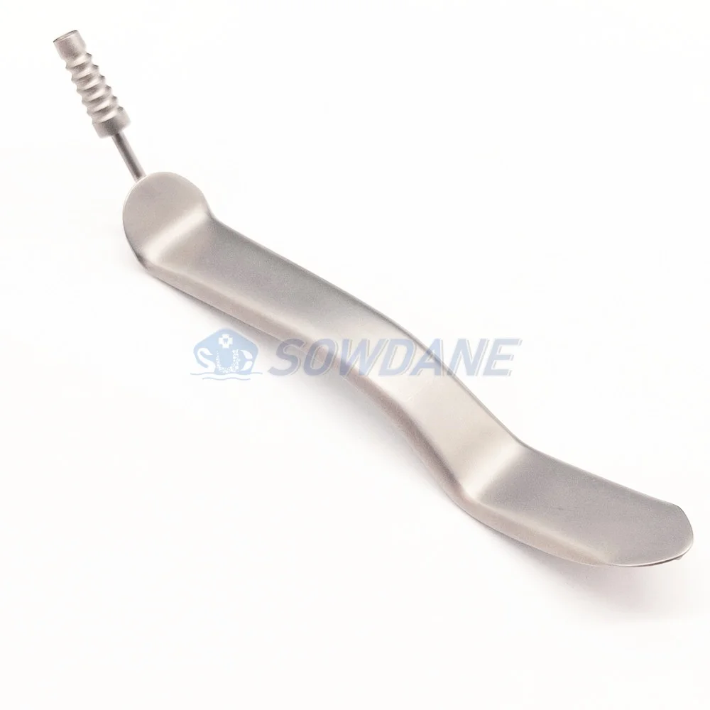 Dental Minnesota Retractor Lip Tongue Depressor With Suction Tube Intraoral Surgery Retractors Lip and Cheek Mouth Opener