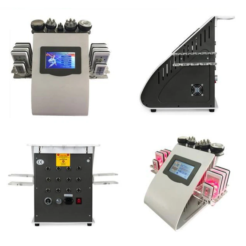 
Newest 6 in 1 Lipo Laser Vacuum RF Cavitation Fat Dissolving Body Slimming Machine 