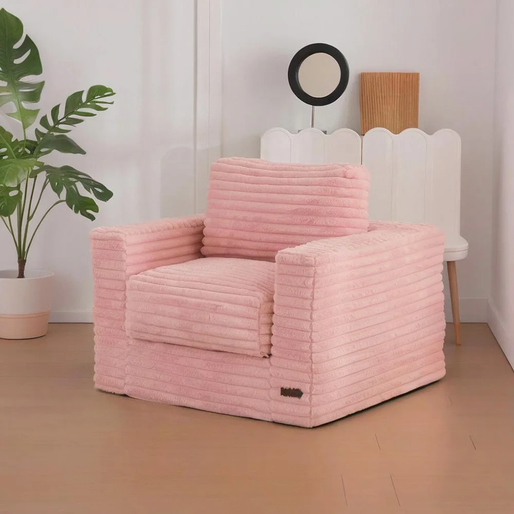 Hot Selling Bean Bed Couch with Removable Cover Memory Foam Filled Sectional Sofa Tufted Velvet & Fabric Bedroom Dining Hotel