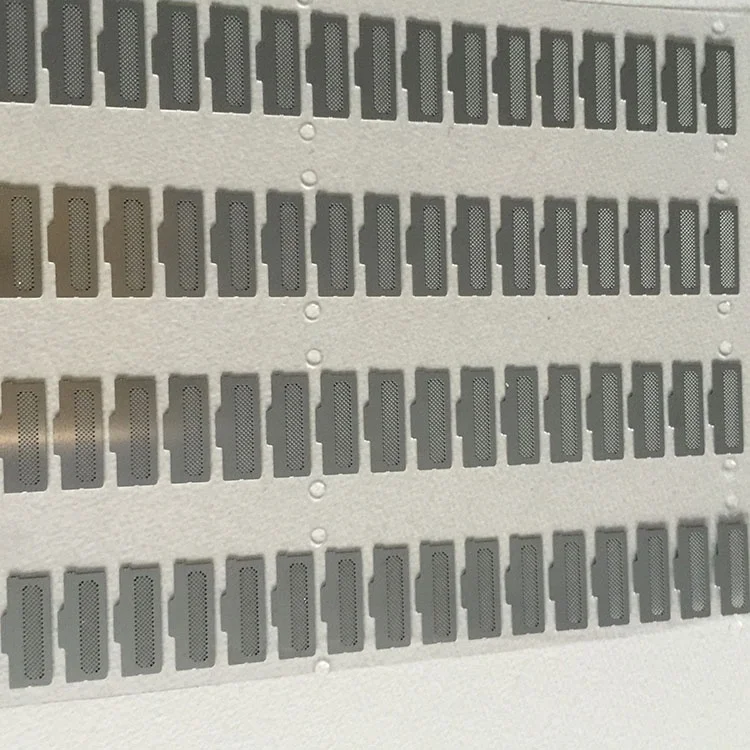 Etching dust meshes speaker mesh metal stainless steel processing mobile phone earphone mesh