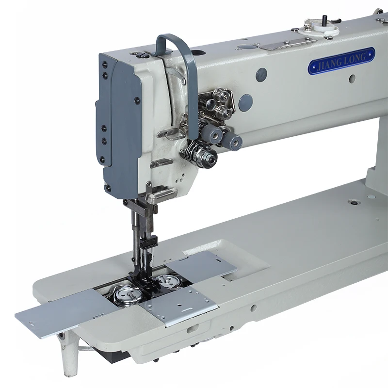 6620 deri dikis makinesi 2 machine double piece stitch sewingmachinery leather twin needle sewing walking foot lockstitch