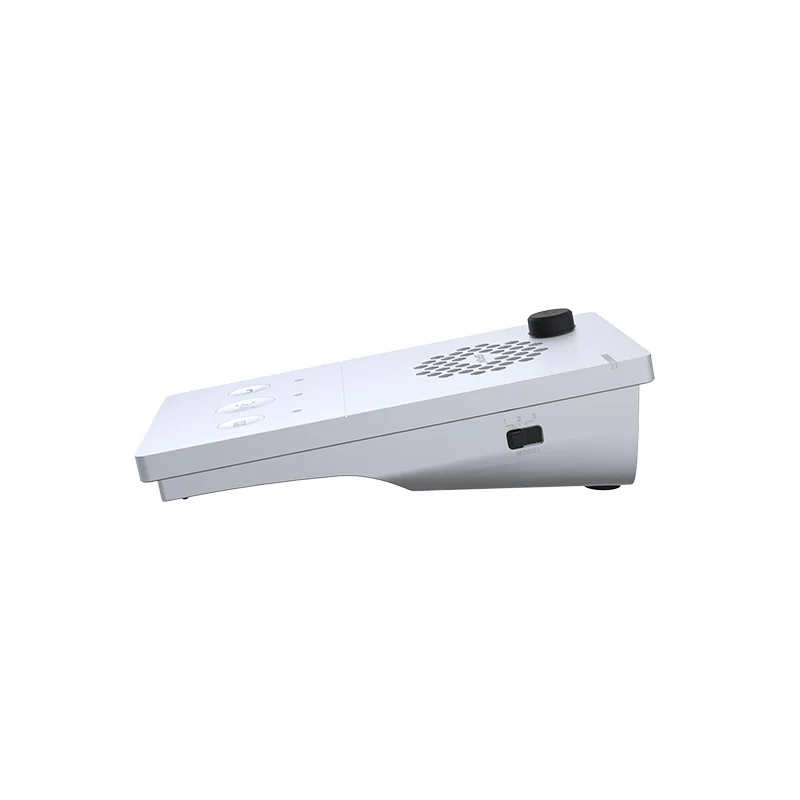 Silver Window Bank Counter 2 Way Intercom With 3 Button window intercom for counter in hospital