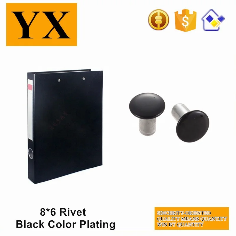 High quality 8mm nickel metal studs for