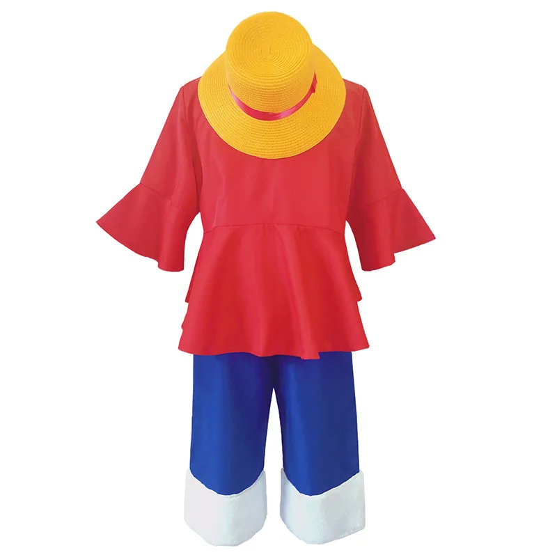 3 в одном наборе для Аниме one Piece Monkey D. Костюм косплея