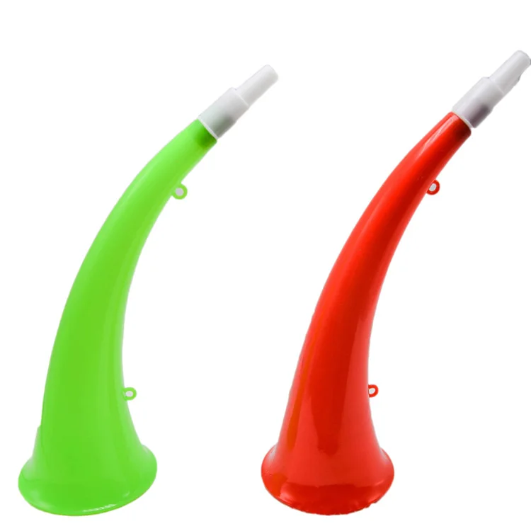 horn for ox horn shape party PP air pressure air horn toy bulk vuvuzela