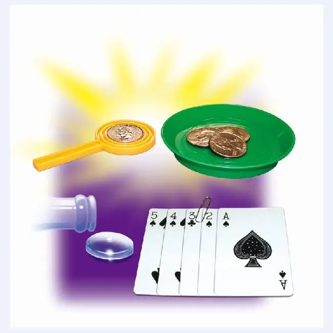 Mystic Money Paddle 3 Magic Trick Toys Assorted Magic Kit Box