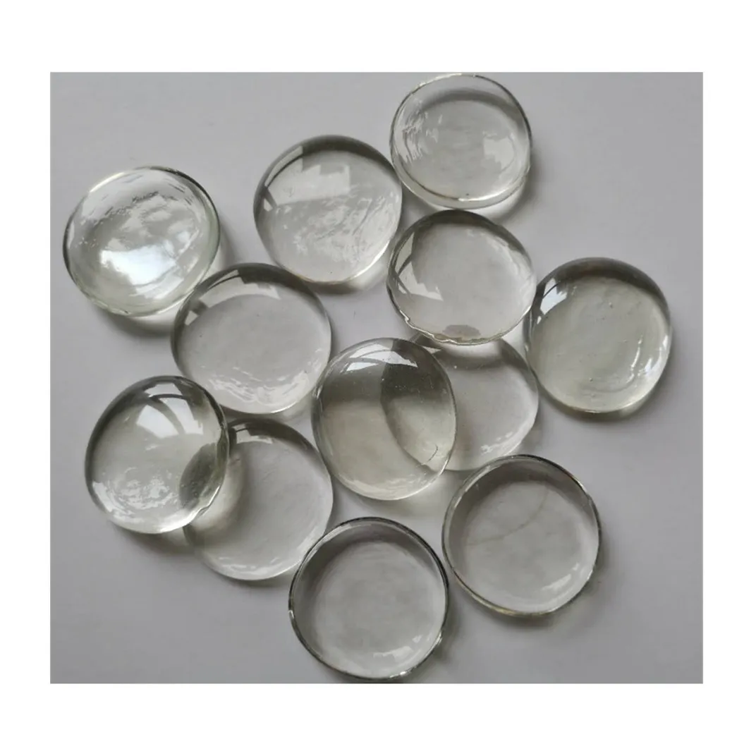 28-32mm Decorative flat glass beads