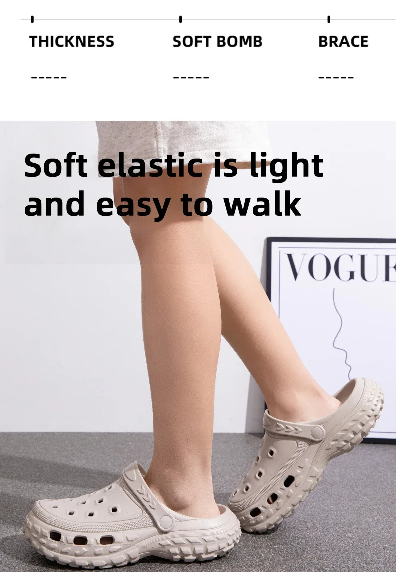 Unisex Adult EVA Injected Garden Clogs Shoes Breathable Adult Summer Slipper Women Mules Summer Hot Garden Shoes with Rainbow