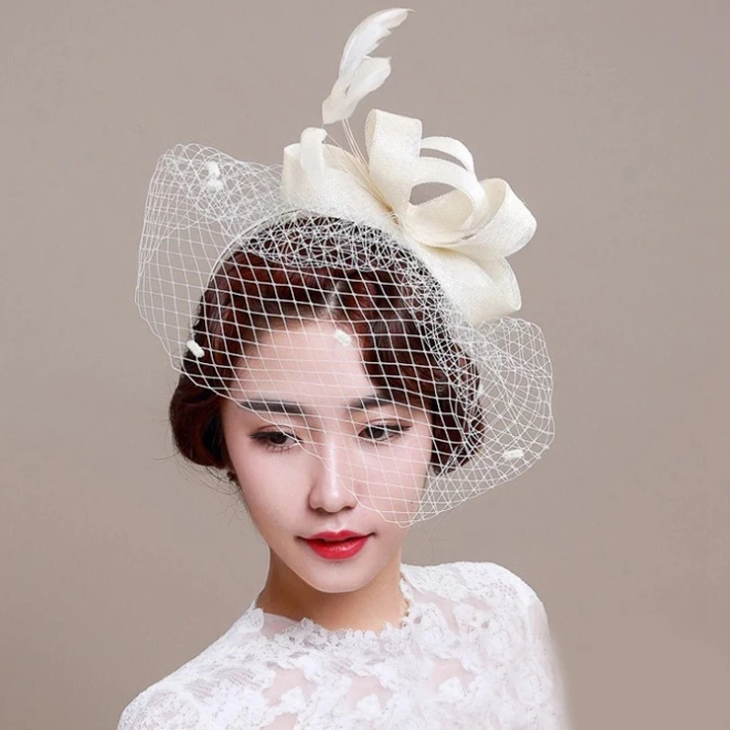 
Bride Accessories Bow Tie Feather Wedding Hair Band Accessories Wedding Hats And Fascinators 