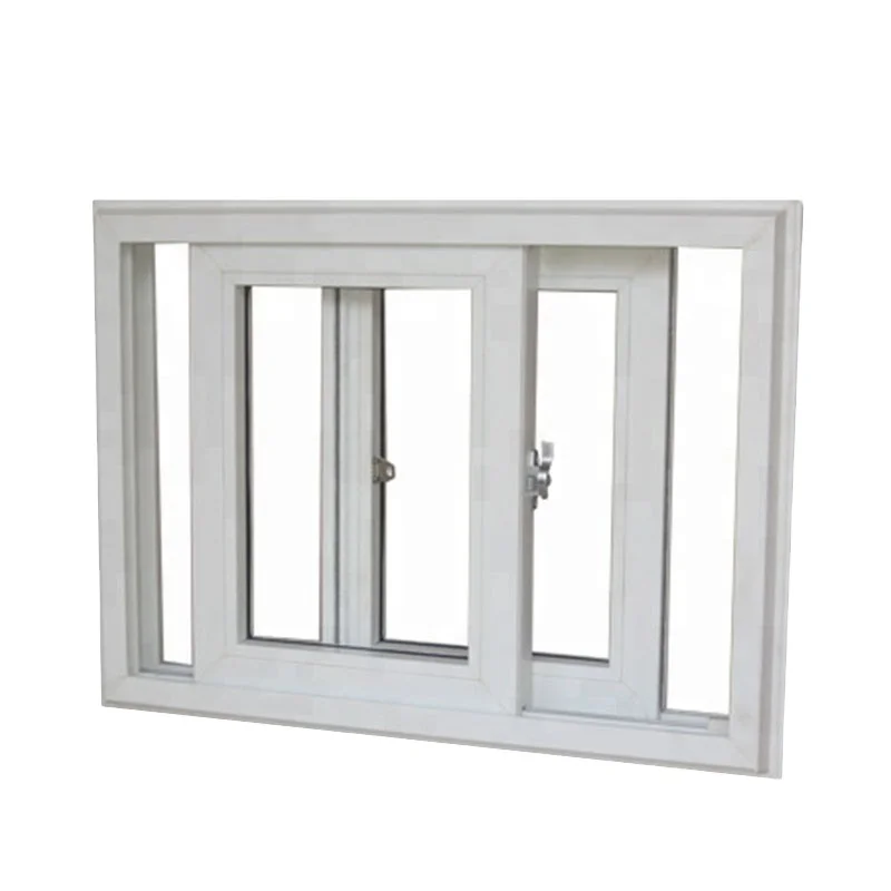 double glaze sliding window for house balcony terrace bathroom upvc hurricane windows Fenetres en PVC