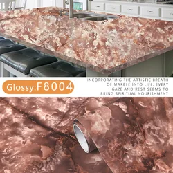Sticker Vinyl Marble Grain Film Sale Wallpaperswall Coating Pvc Kitchen Bedroom Wallpaper Melamine Paper For Counter Top