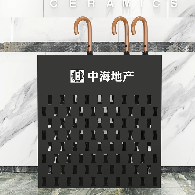 Специальный дизайн широко используемый современный коммерческий Зонт стойка золотой поставщик