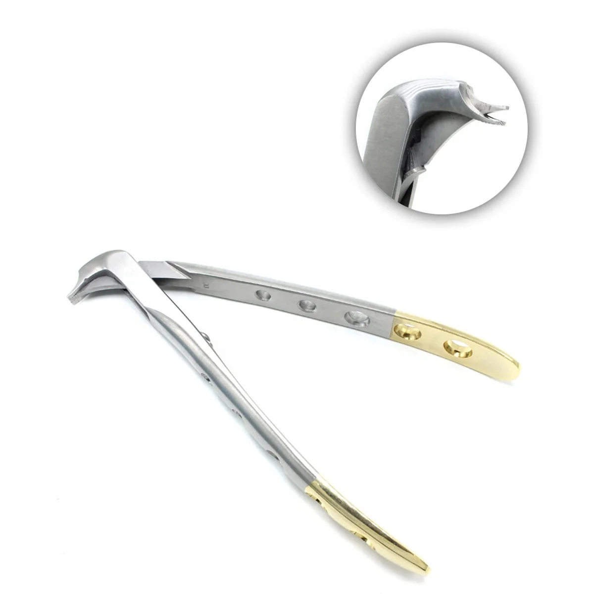 Dental Crown Spreader Forceps Tooth Crown Remover Plier Beak Forceps Stainless Steel Surgical Dentist Tools Instrument