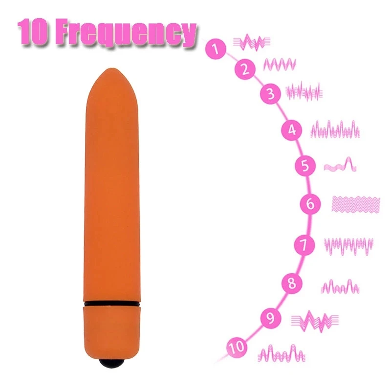  Cheap female sexy products bullet vibrator sex toy women 10 speed vibrating