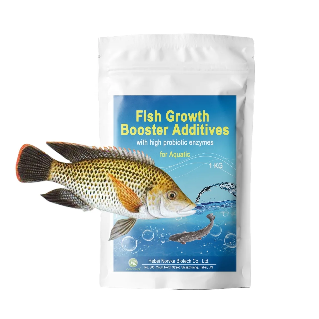 Catfish  feed premix growth booster additives with high probiotic and enzymes for aquatic