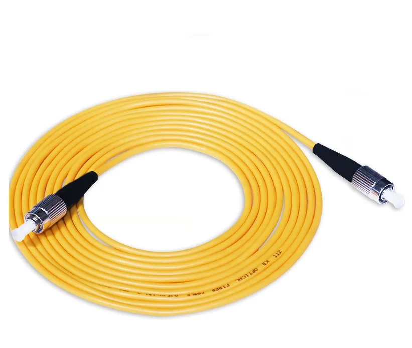 high quality optical fiber patch cords connector types fc/apc-fc