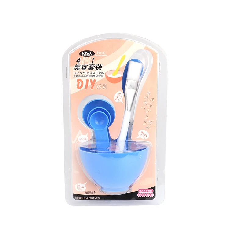 
Wholesale Cheap 6 In 1 DIY Facial Mask Mixing Bowl Brush Spoon Stick Brush Face Care Set Women Facial Beauty Professional Tools 