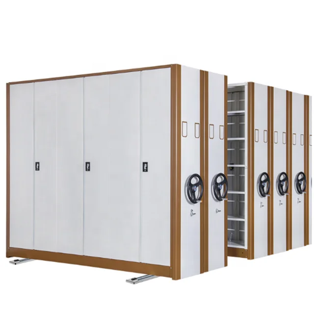 Xingyuan File Compactor Steel Mobile Compactor Storage System Customized High Density Mobile Archive Shelving