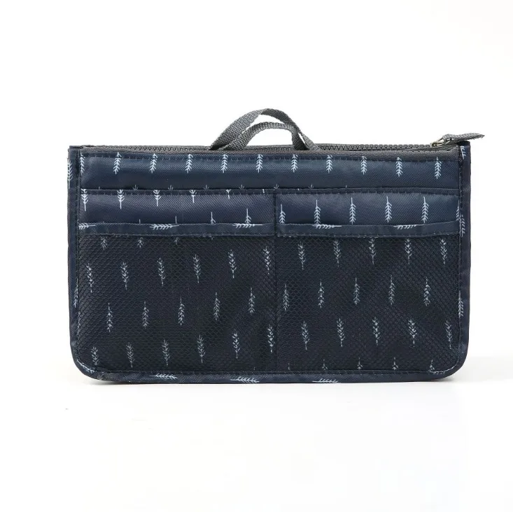 Custom Double Zipper Ladies Cosmetic Make Up Organizer