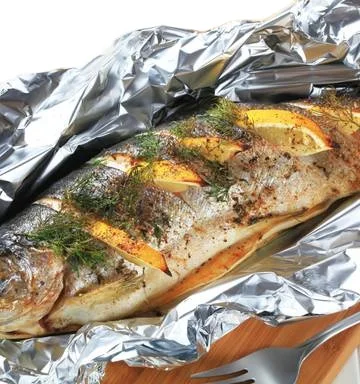 
Food grade household aluminum foil roll for food storage 30 cm catering aluminum foil for bake 