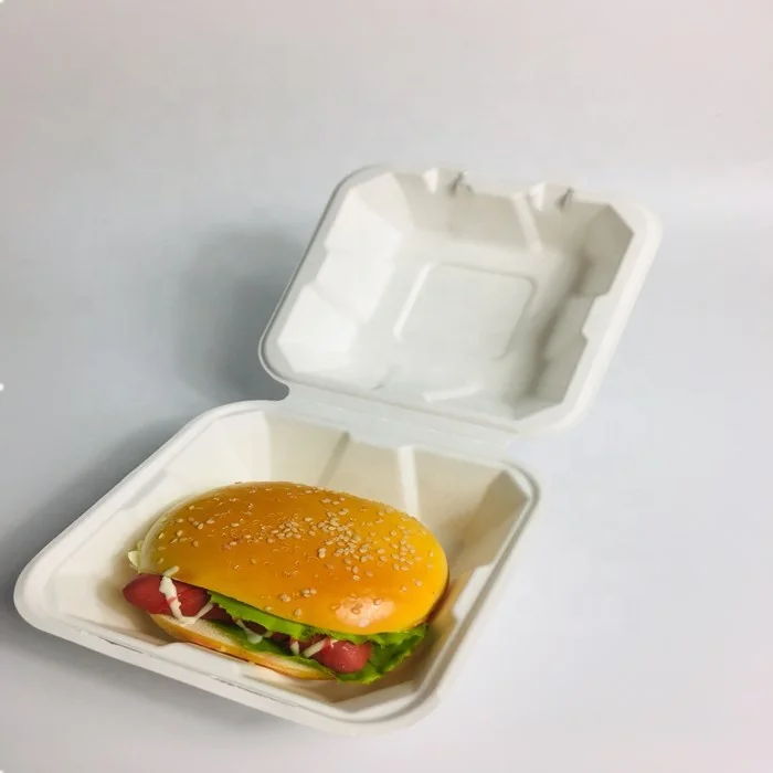 Paper Products Top Quality Hamburger Box With Biodegradable Material
