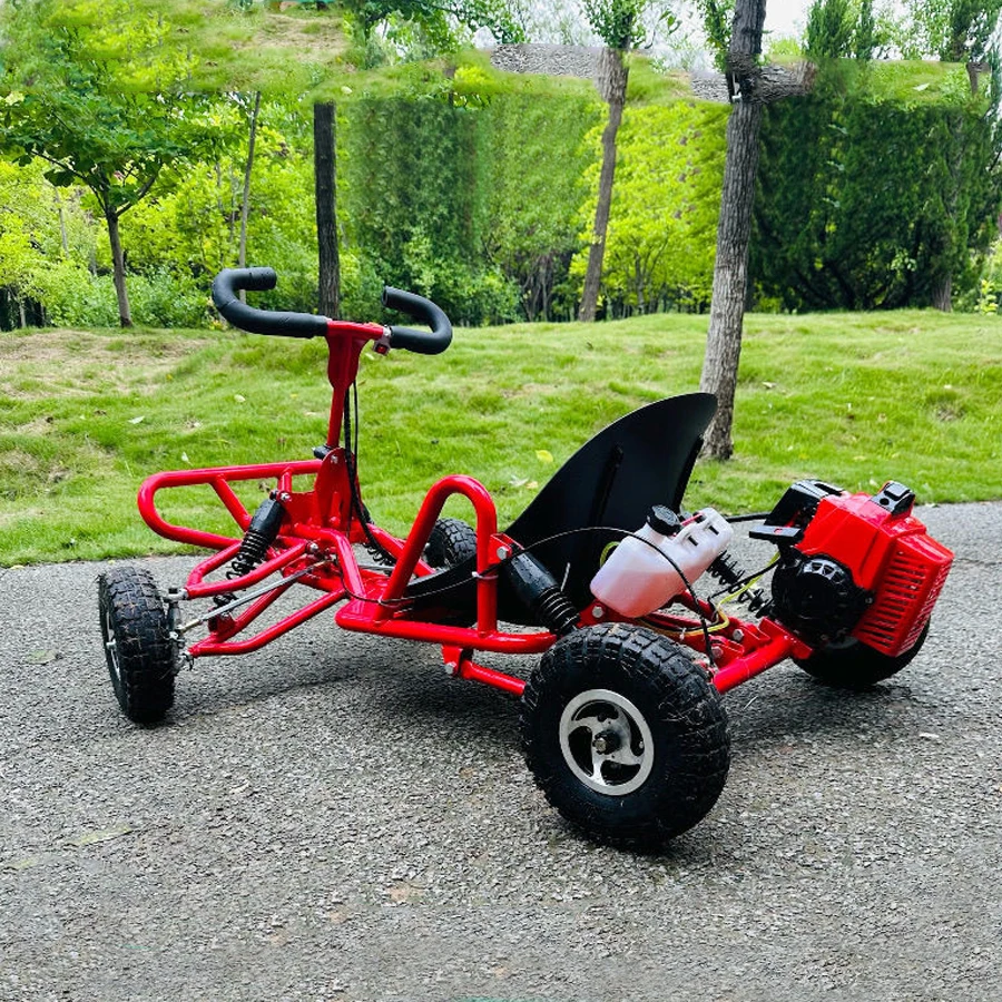 High-Performance All-Terrain Kid Mini Go Kart Off Road Gasoline Petrol Go Kart Buggy Drift Go Kart Car