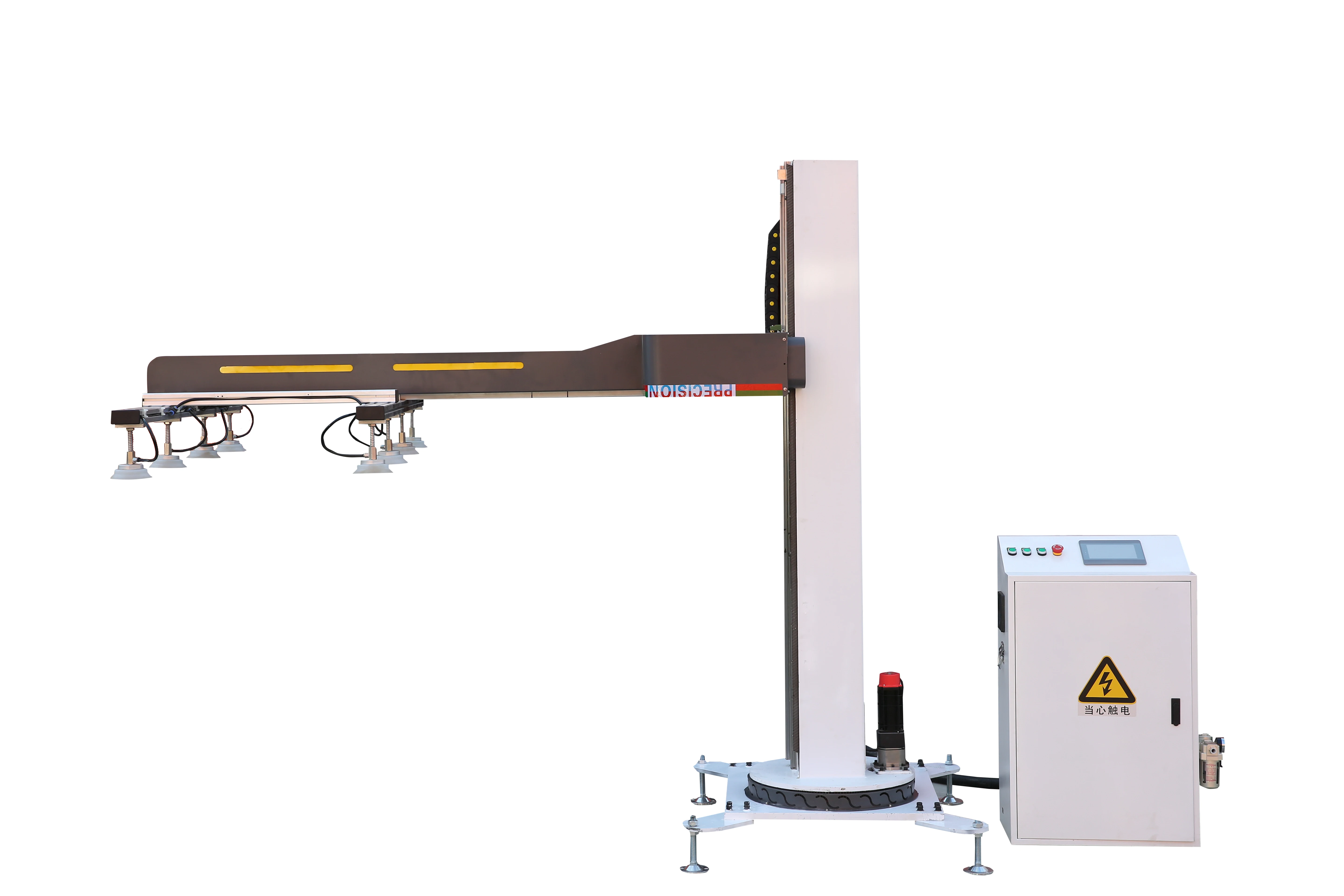 Heavy payload helical rack pinion cnc rack linear module gantry robot 3 axis manipulator