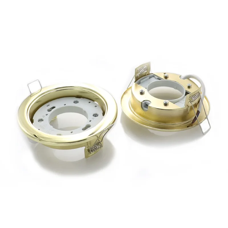 GX53 Cabinet Paint Lamp Base Electroplated Ceiling Courtyard Lighting Lamp holder