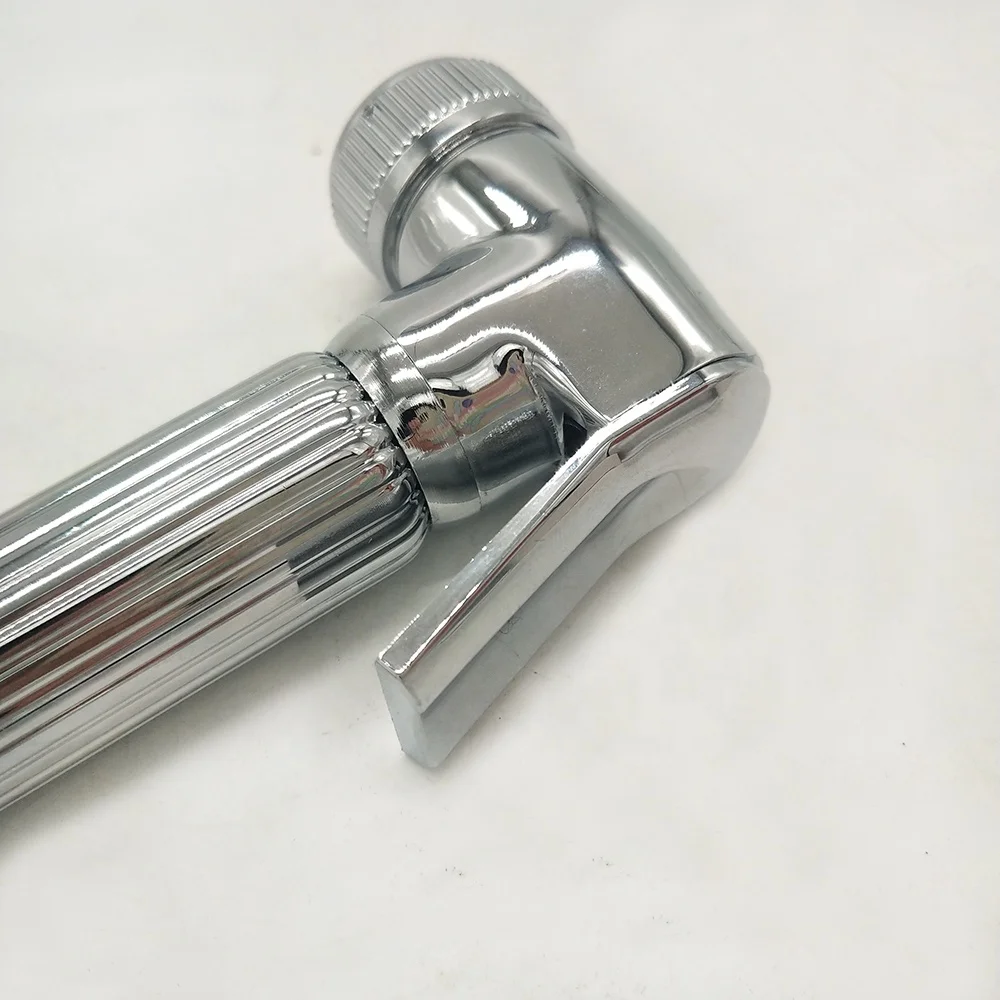 304 Stainless Steel Brushed Nickel Handheld Sprayer Toilet Bidet Shattaf Set For