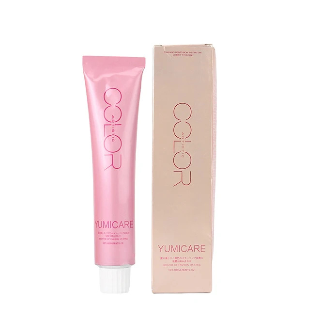 Nice Quality High-grade Permanent Hair Color Popular Hair Color Dye 100 Ml Magic Cream Weed Seed Hair Cream Aluminum Tube + Box